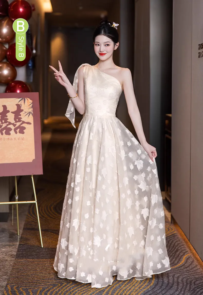 Champagne-Chiffon-Bridesmaid-Dress-Long-Junior-Party-Gown-with-Sleeves16