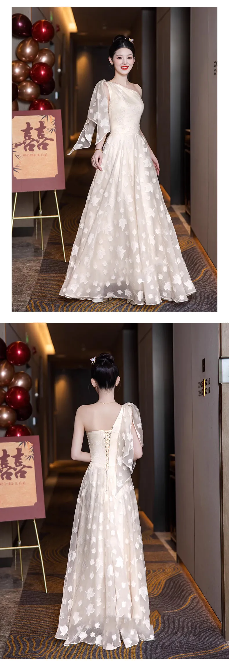 Champagne-Chiffon-Bridesmaid-Dress-Long-Junior-Party-Gown-with-Sleeves18