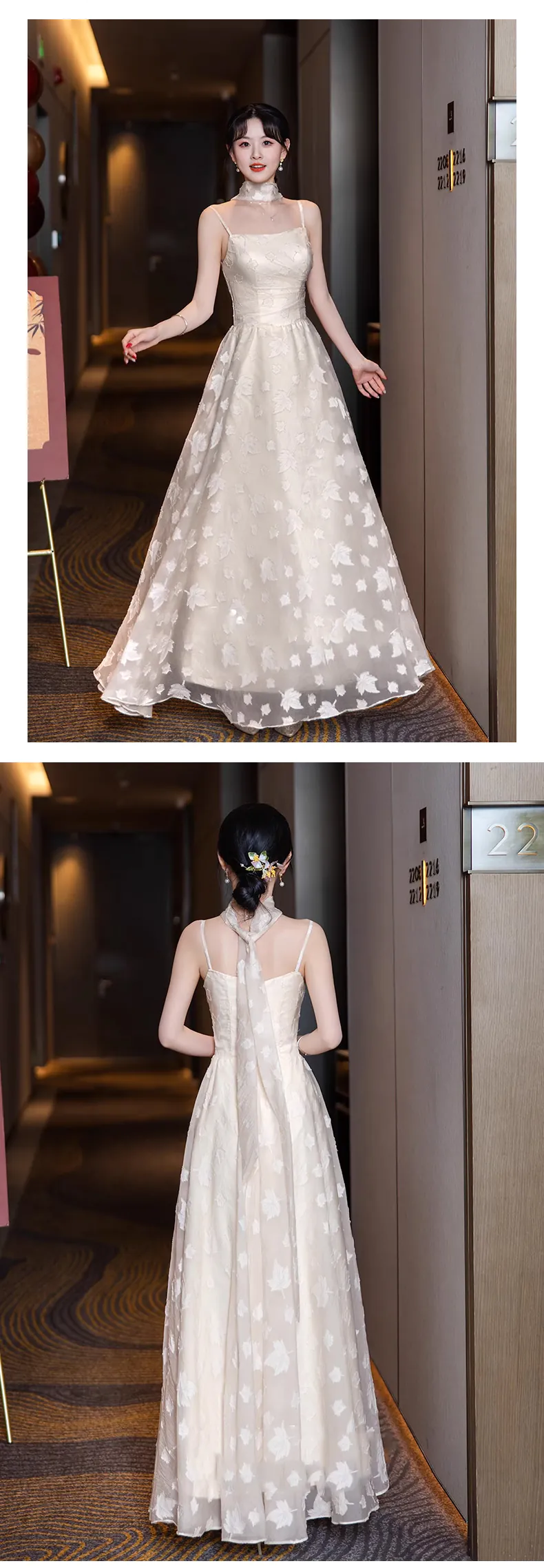 Champagne-Chiffon-Bridesmaid-Dress-Long-Junior-Party-Gown-with-Sleeves21
