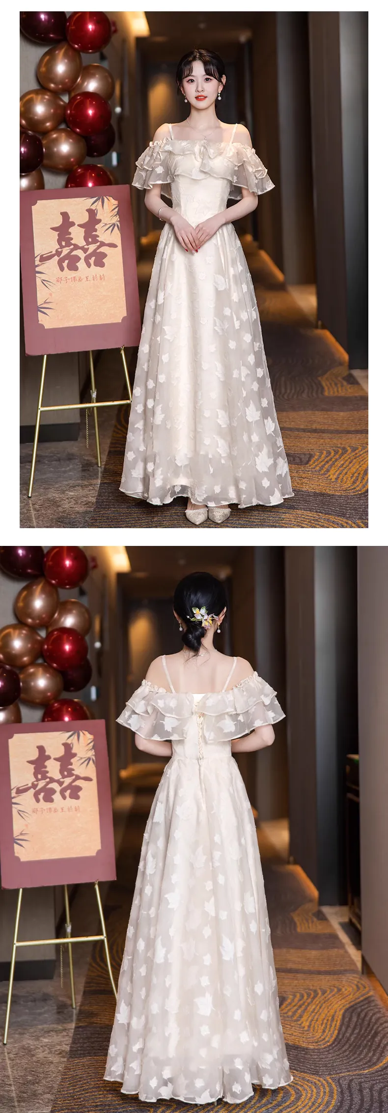Champagne-Chiffon-Bridesmaid-Dress-Long-Junior-Party-Gown-with-Sleeves24