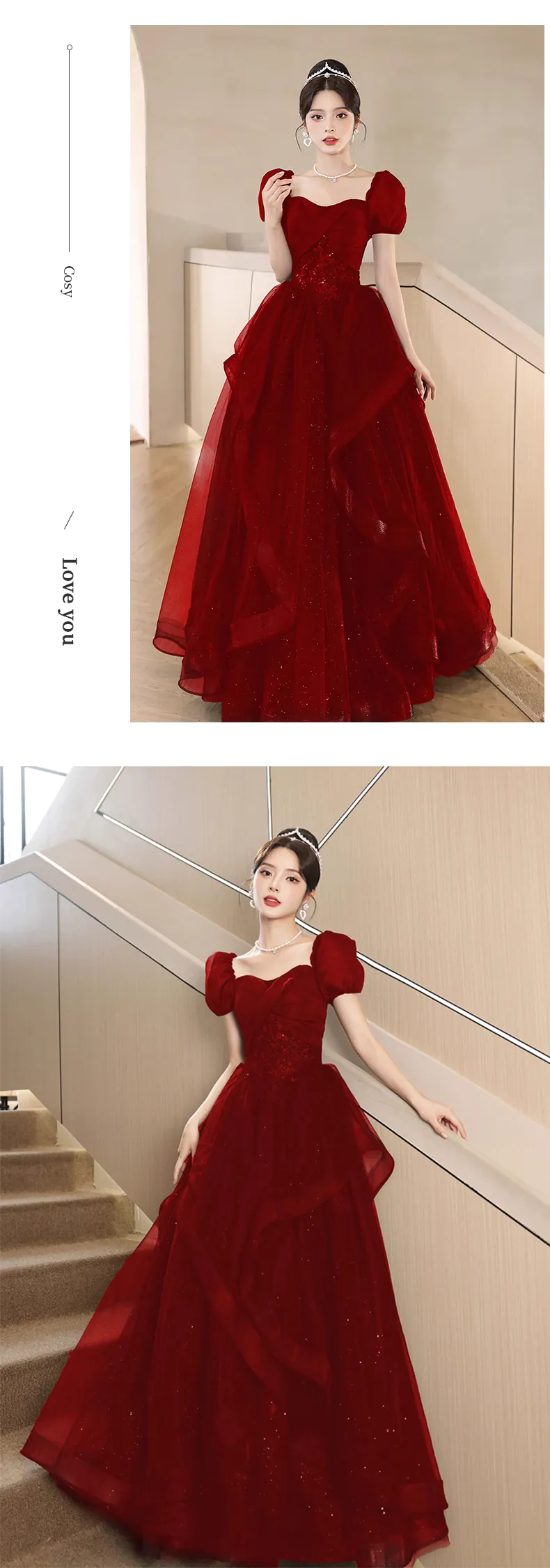 Elegant-Burgundy-Short-Sleeve-Prom-Long-Dress-Evening-Ball-Gown12