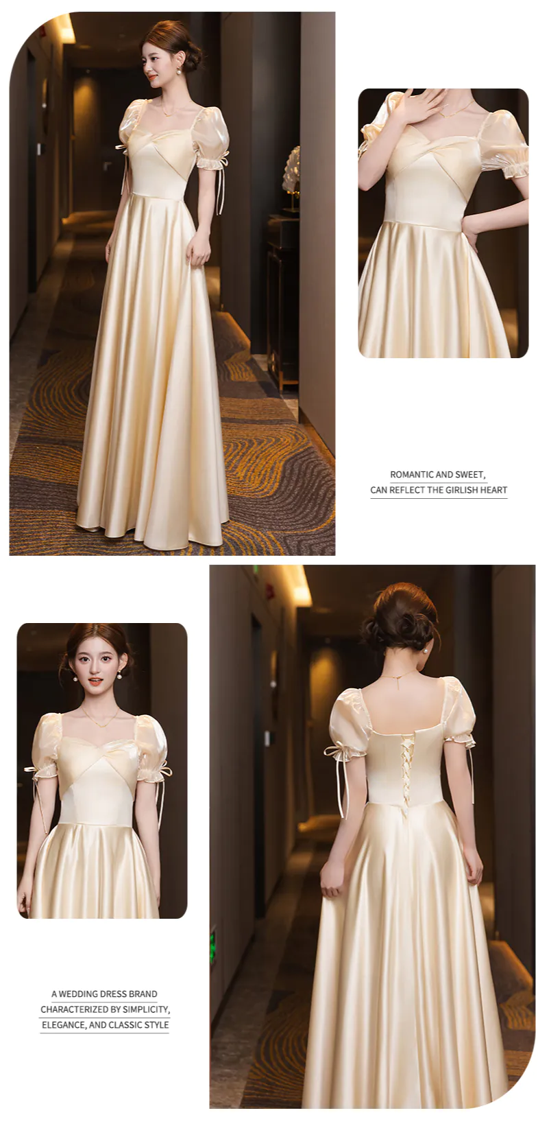 Fashion-A-Line-Neutral-Champagne-Satin-Junior-Bridesmaid-Maxi-Dress12