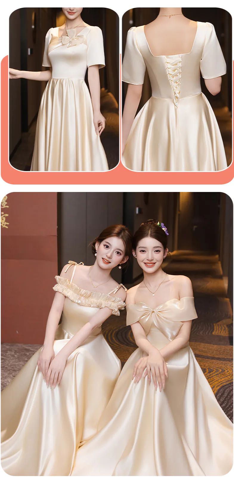 Fashion-A-Line-Neutral-Champagne-Satin-Junior-Bridesmaid-Maxi-Dress16