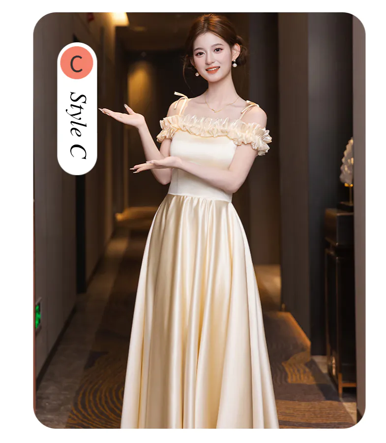 Fashion-A-Line-Neutral-Champagne-Satin-Junior-Bridesmaid-Maxi-Dress17