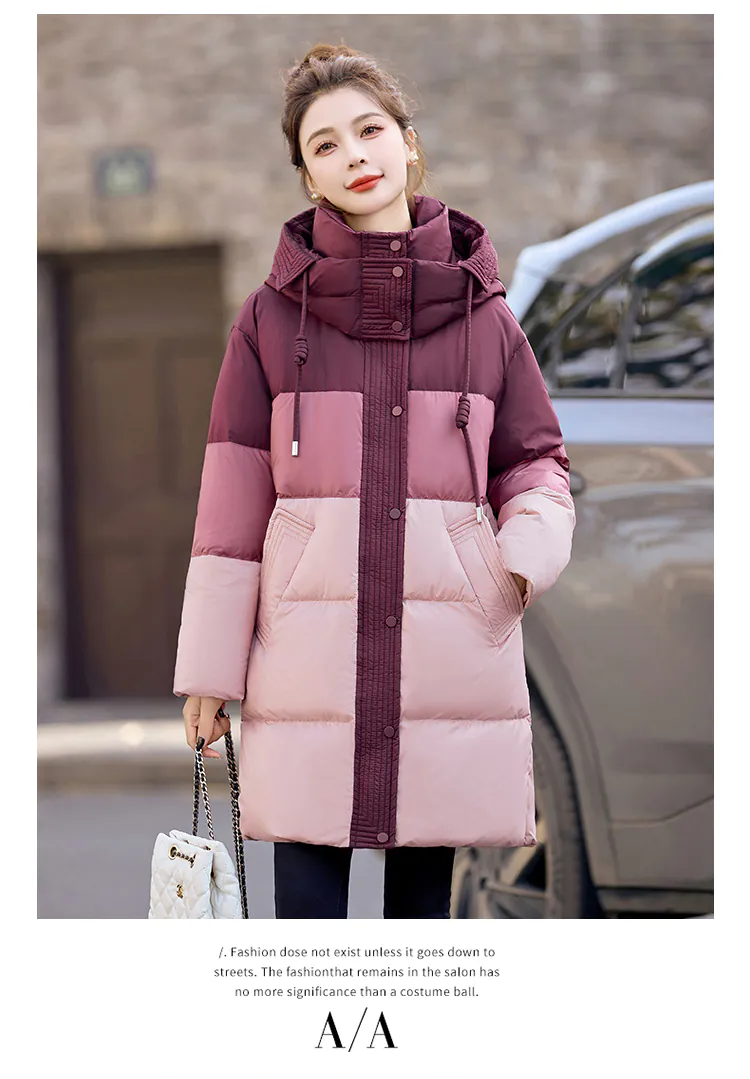 Fashion-Solid-Color-White-Duck-Down-Winter-Warm-Hooded-Puffer-Jacket11