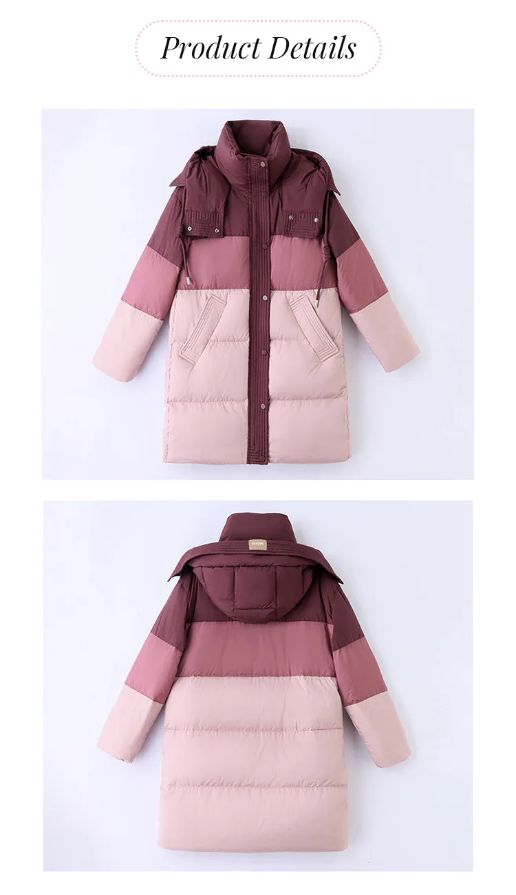 Fashion-Solid-Color-White-Duck-Down-Winter-Warm-Hooded-Puffer-Jacket15