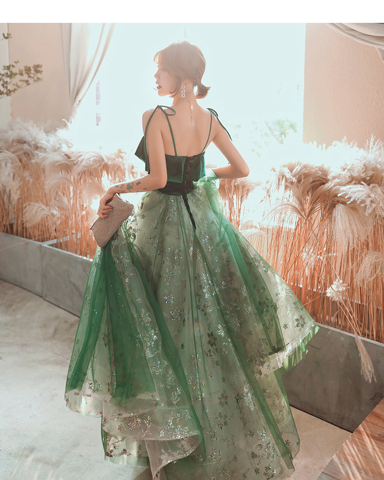 Green Fairy Dream Style Evening Party Dress17