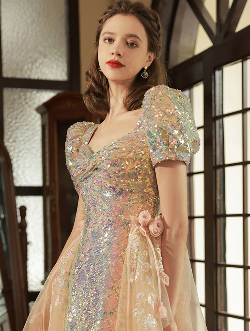 Luxury Romantic Banquet Toast Prom Party Mermaid Maxi Dress01