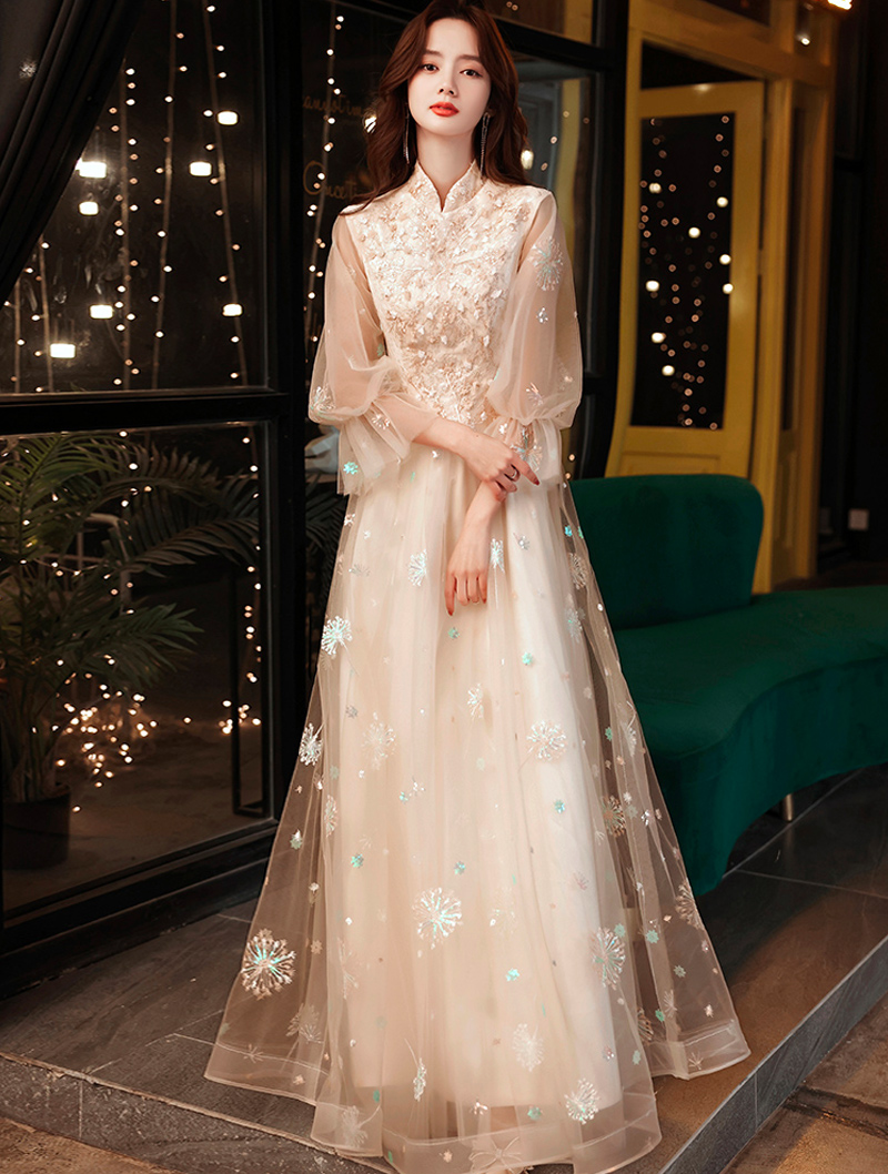 New Style Fashion and Elegant Floral Prom Dresse01