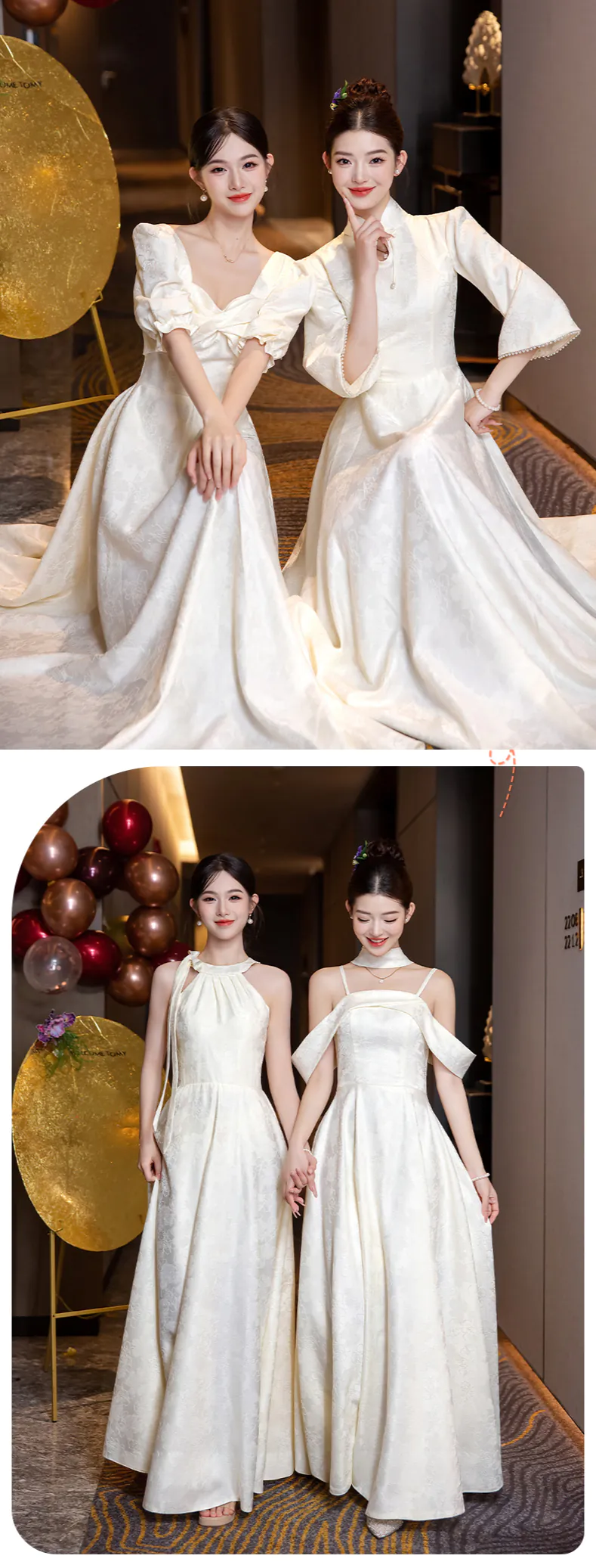 Re-wearable-Jacquard-Champagne-Bridesmaid-Dress-Wedding-Party-Outfit08