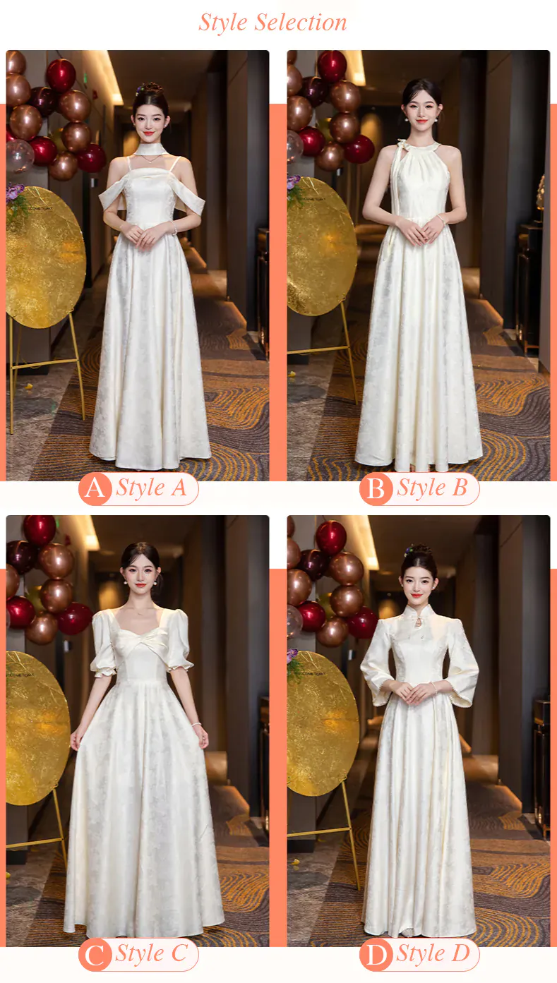Re-wearable-Jacquard-Champagne-Bridesmaid-Dress-Wedding-Party-Outfit09