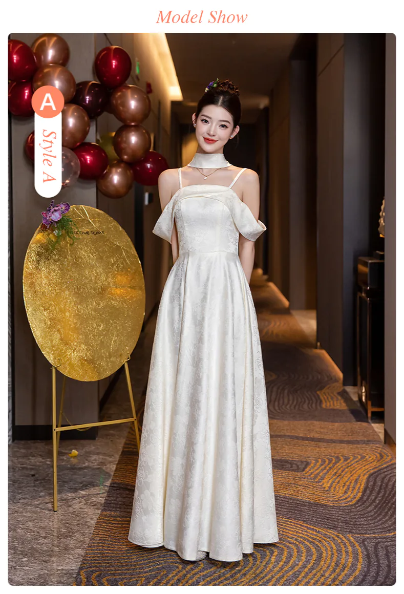 Re-wearable-Jacquard-Champagne-Bridesmaid-Dress-Wedding-Party-Outfit11