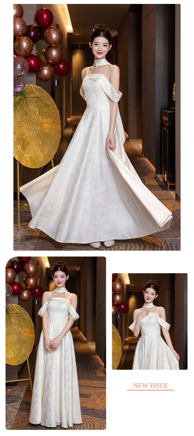 Re-wearable-Jacquard-Champagne-Bridesmaid-Dress-Wedding-Party-Outfit12