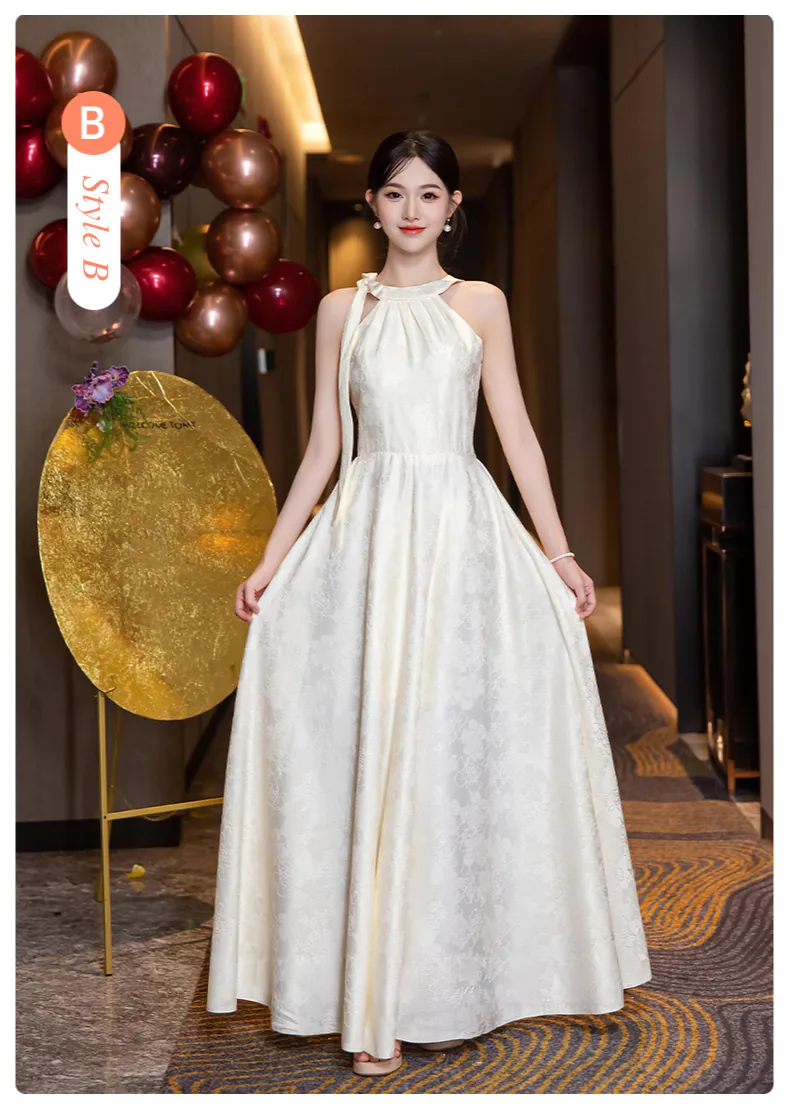 Re-wearable-Jacquard-Champagne-Bridesmaid-Dress-Wedding-Party-Outfit14
