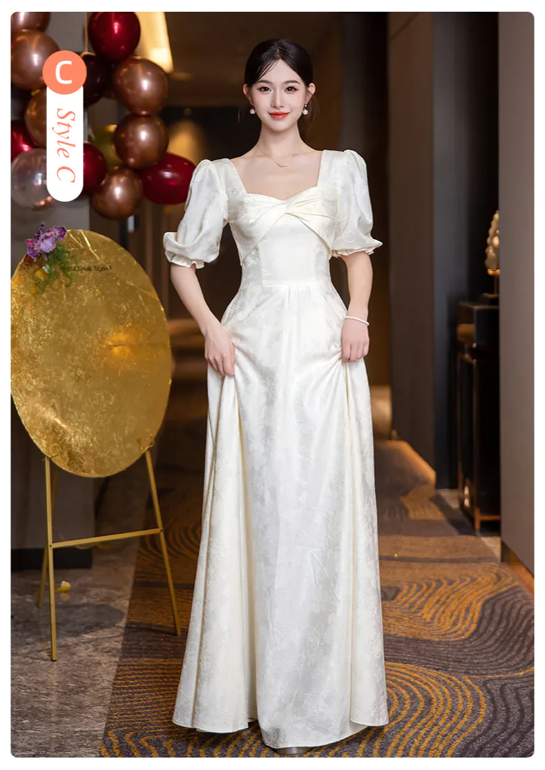 Re-wearable-Jacquard-Champagne-Bridesmaid-Dress-Wedding-Party-Outfit17