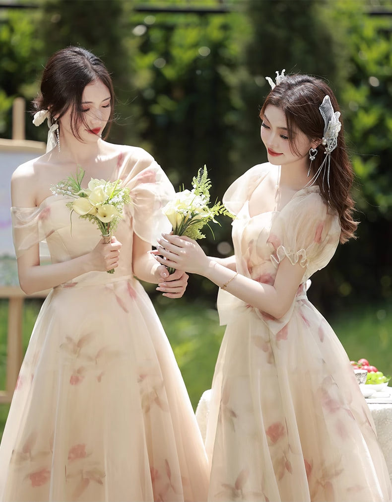 Sweet-Short-Sleeve-Floral-Summer-Bridesmaid-Wedding-Guest-Dress11