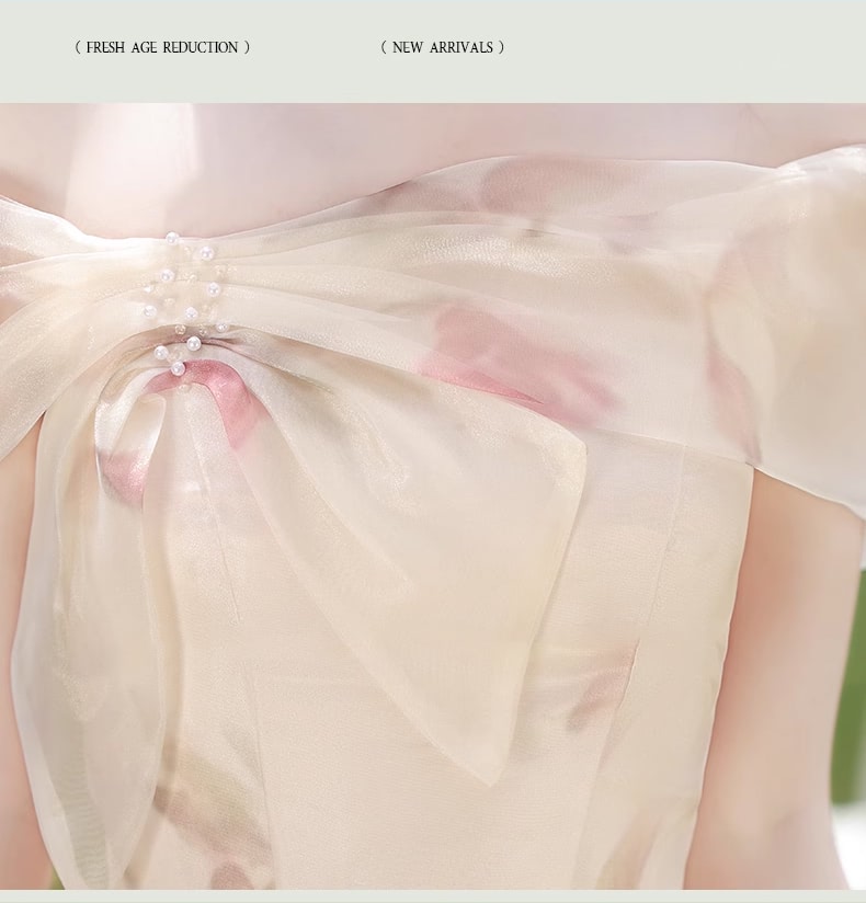 Sweet-Short-Sleeve-Floral-Summer-Bridesmaid-Wedding-Guest-Dress16