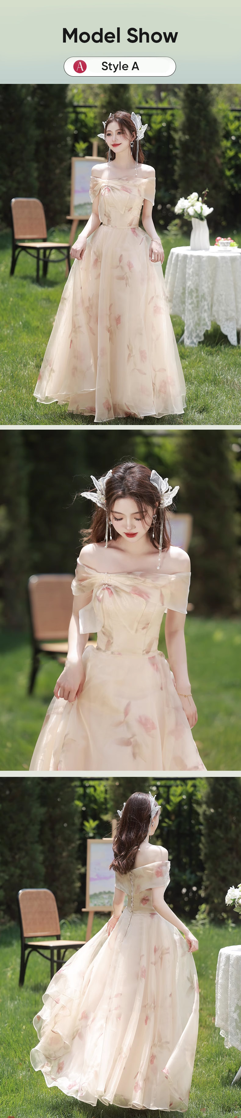 Sweet-Short-Sleeve-Floral-Summer-Bridesmaid-Wedding-Guest-Dress17