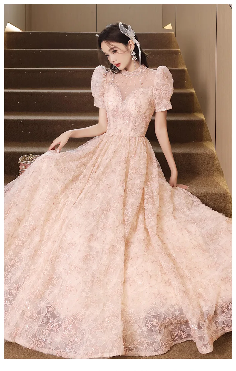 Exquisite-Crew-Neck-Floral-Birthday-Party-Engagement-Evening-Dress09