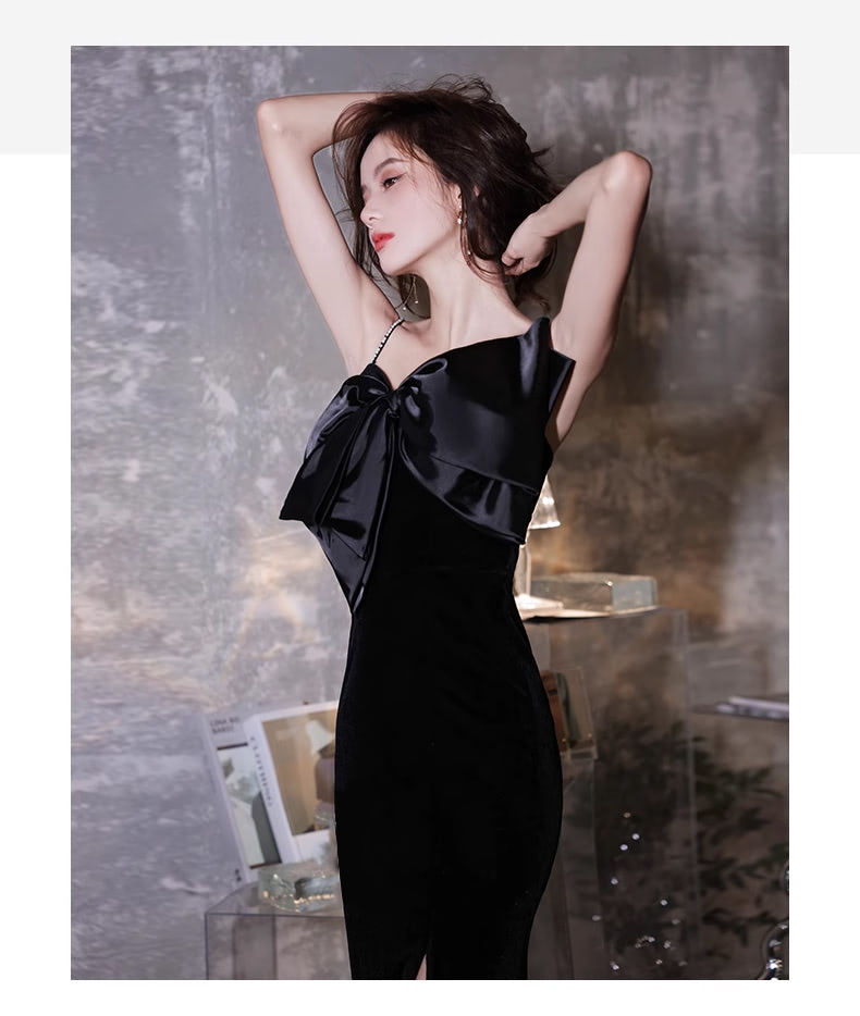 Simple-Black-Fishtail-Satin-Strap-Maxi-Dress-for-Evening-Banquet-Prom-Party07