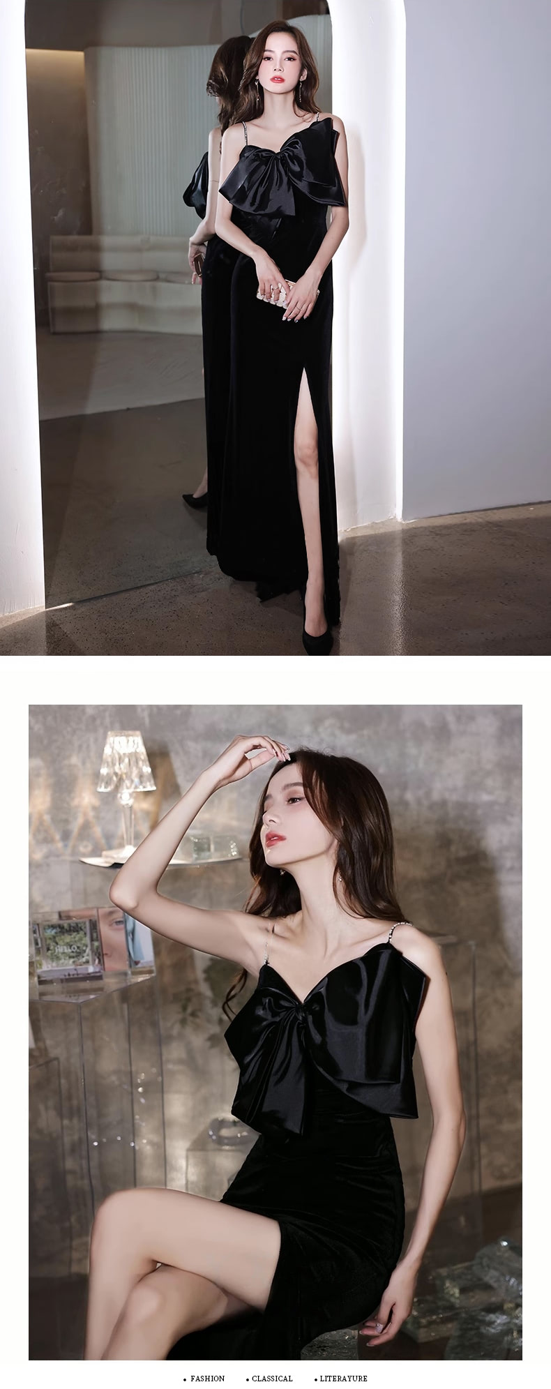 Simple-Black-Fishtail-Satin-Strap-Maxi-Dress-for-Evening-Banquet-Prom-Party09