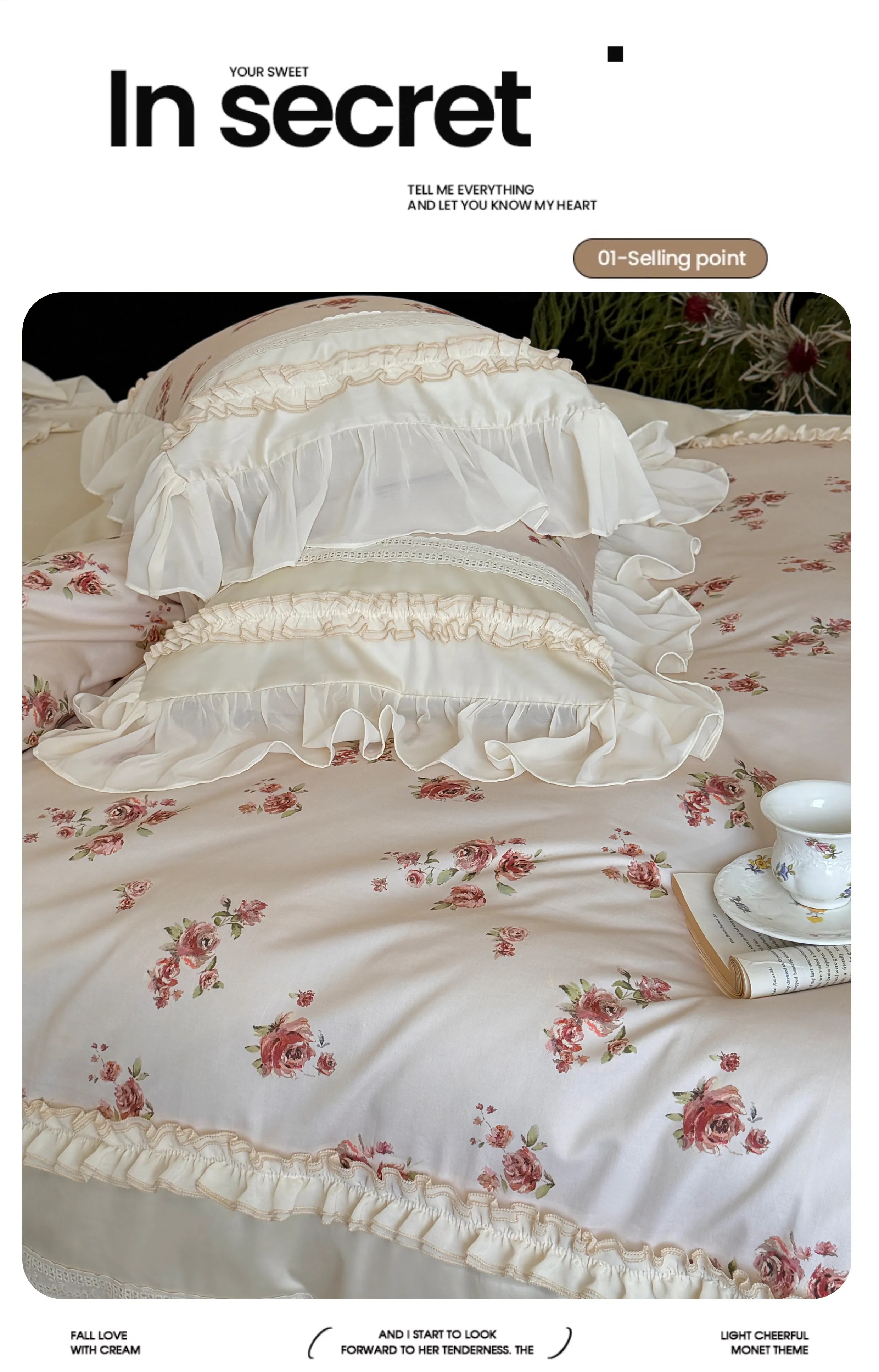 Victorian-Country-Ruffle-Edge-100S-Long-Staple-Cotton-Floral-Duvet-Cover-Set11