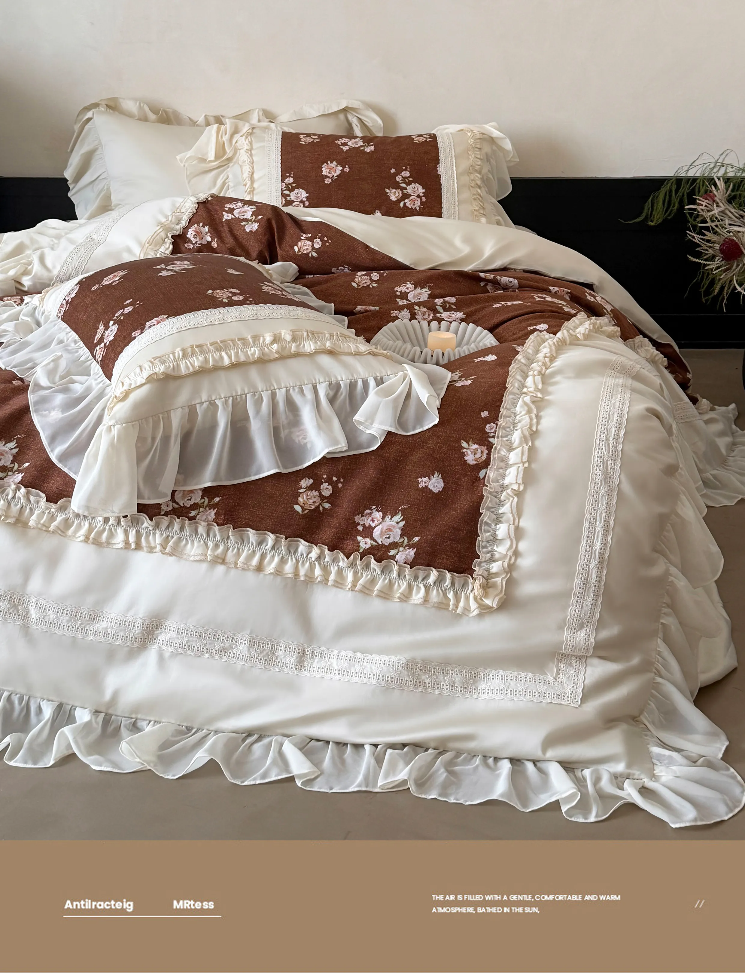 Victorian-Country-Ruffle-Edge-100S-Long-Staple-Cotton-Floral-Duvet-Cover-Set15