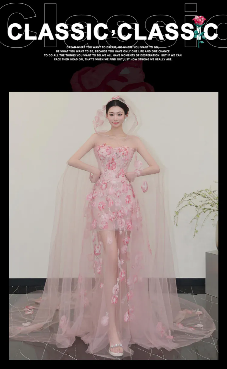 Elegant-Pink-Strapless-Embroidered-Sheer-Train-3D-Flower-Evening-Dress05