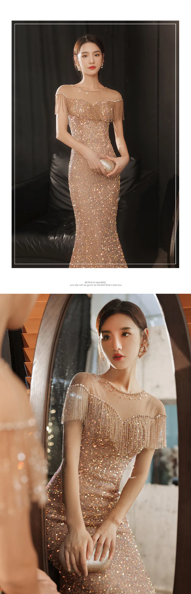 Luxury-Sparkle-Cocktail-Party-Dress-Mermaid-Tassel-Evening-Ball-Gown10