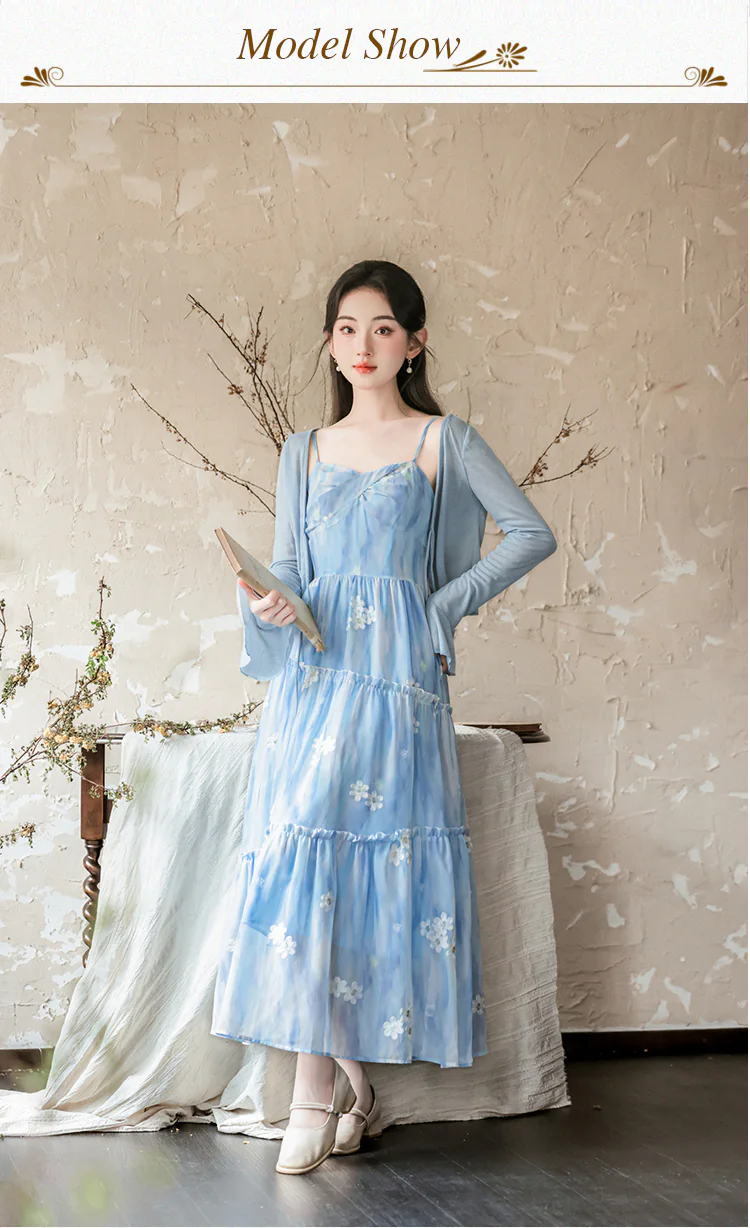 A-Line-Embroidery-Blue-Dress-with-Sun-Protection-Cardigan-2-Piece-Set10