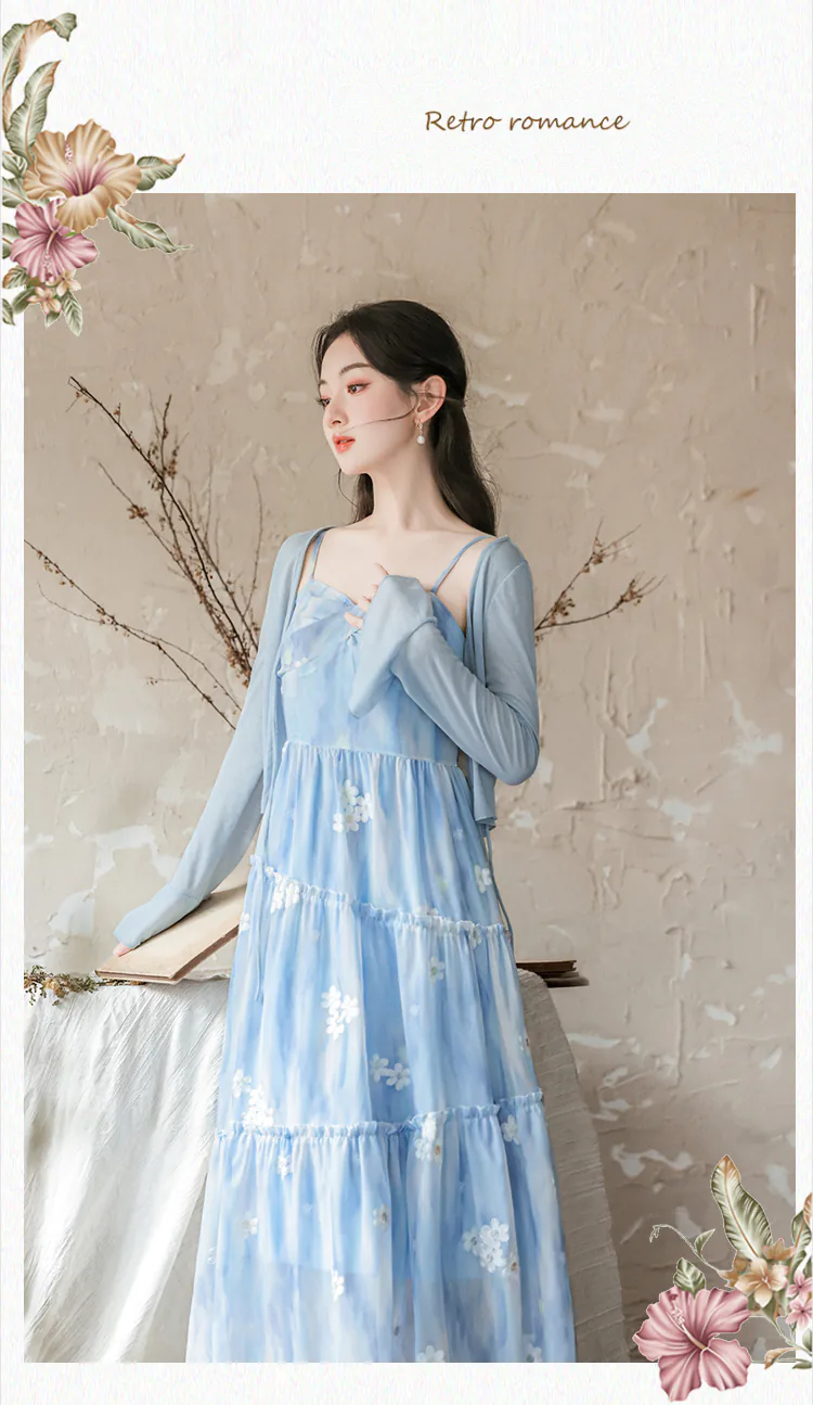 A-Line-Embroidery-Blue-Dress-with-Sun-Protection-Cardigan-2-Piece-Set12