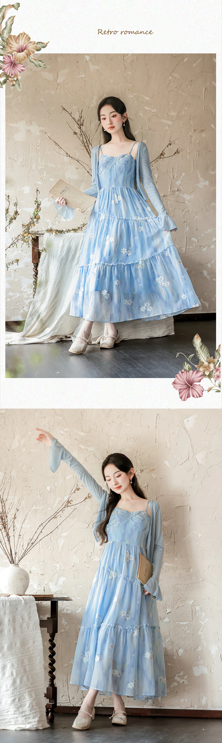 A-Line-Embroidery-Blue-Dress-with-Sun-Protection-Cardigan-2-Piece-Set17
