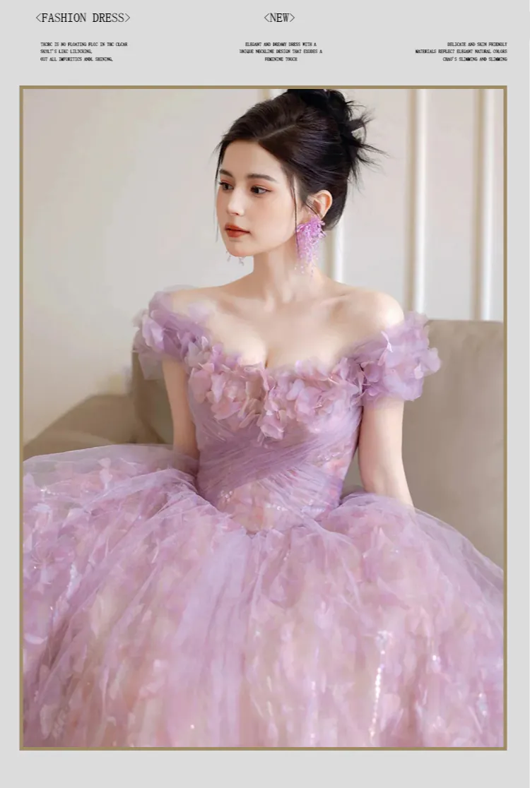 Dreamy-Soft-Lavender-Off-Shoulder-3D-Floral-Tulle-Party-Dress-Formal-Gown07