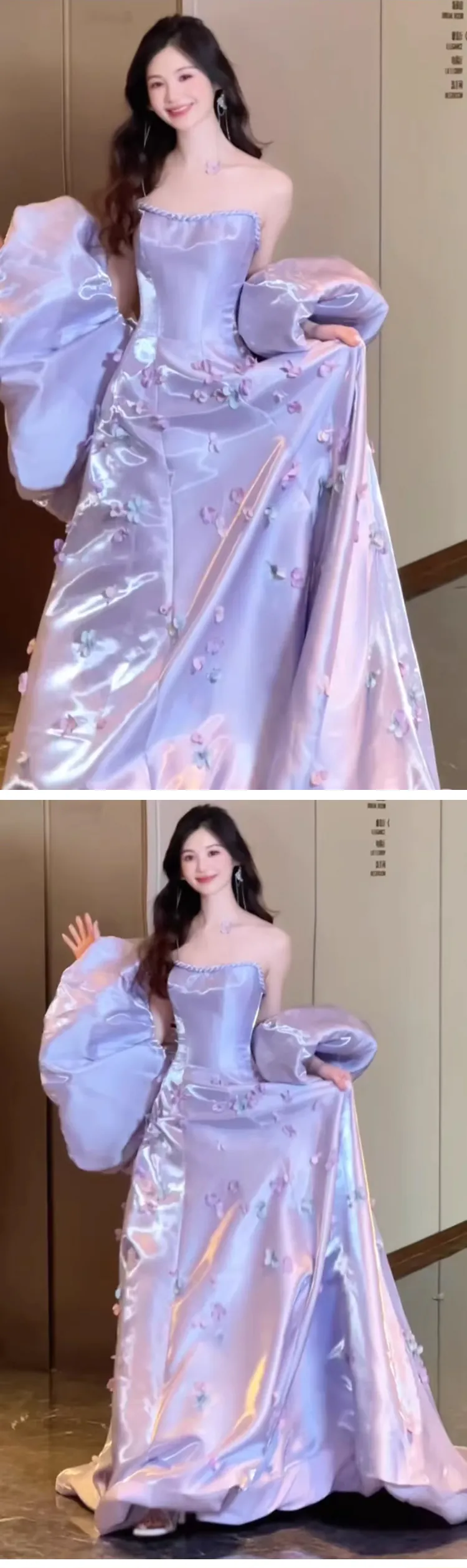 Elegant-Princess-Style-Purple-Strapless-Evening-Gown-Sexy-Prom-Dress13