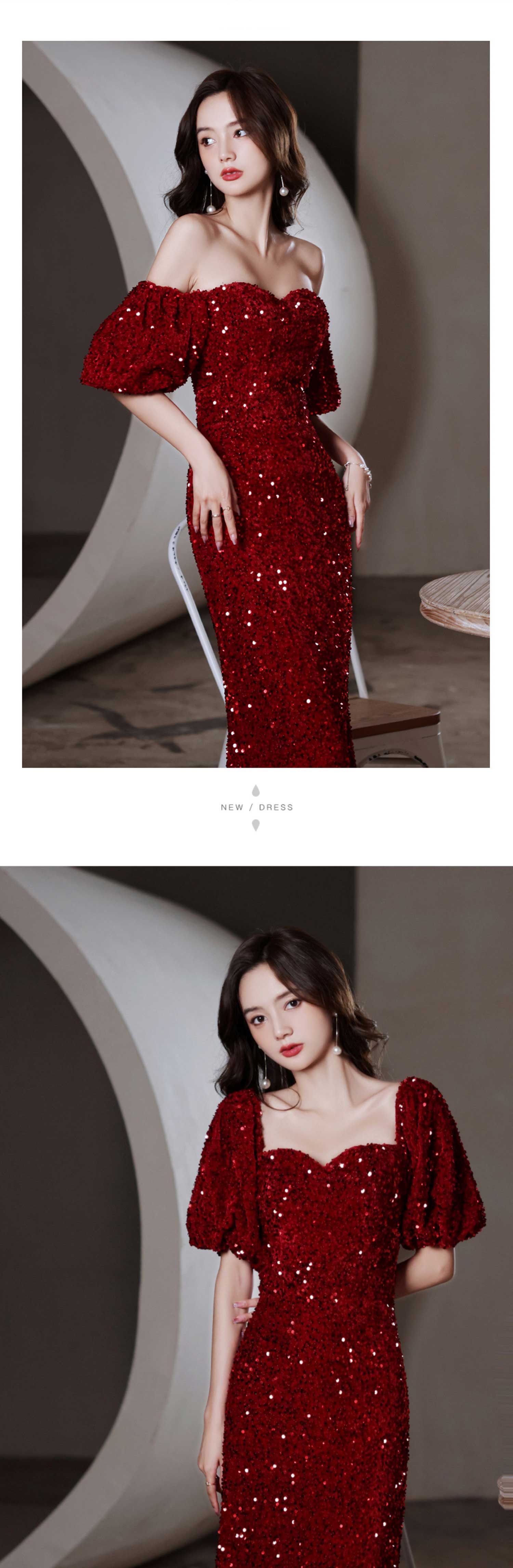 Fashion-Wine-Red-Sparkly-Evening-Party-Dress-Elegant-Ball-Gown10