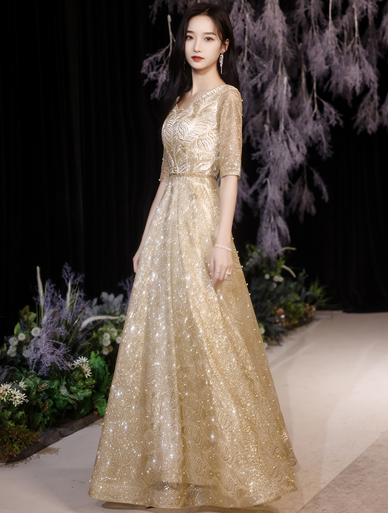 Glitter Luxury Party Plus Size Long Prom Dress03
