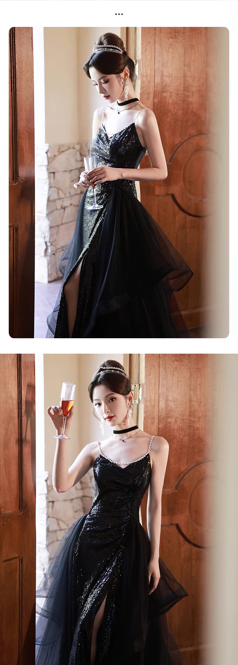 Luxury-Black-Banquet-Party-Evening-Long-Dress-Sleeveless-Ball-Gown11