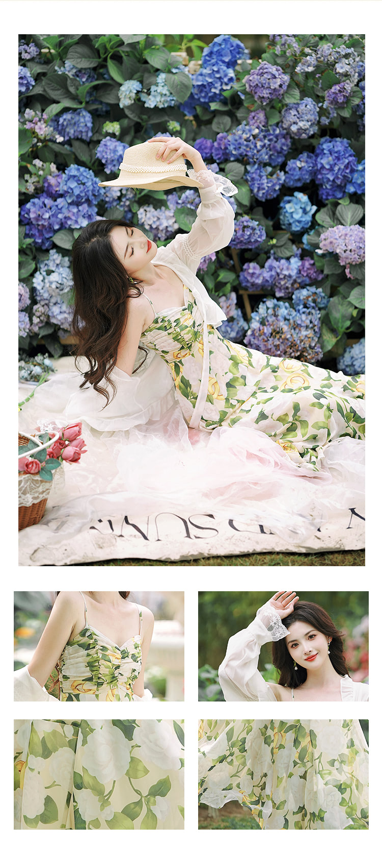 Romantic-Vintage-Floral-Print-Slip-Dress-with-Lace-Trim-Sleeve-Cardigan-Set07