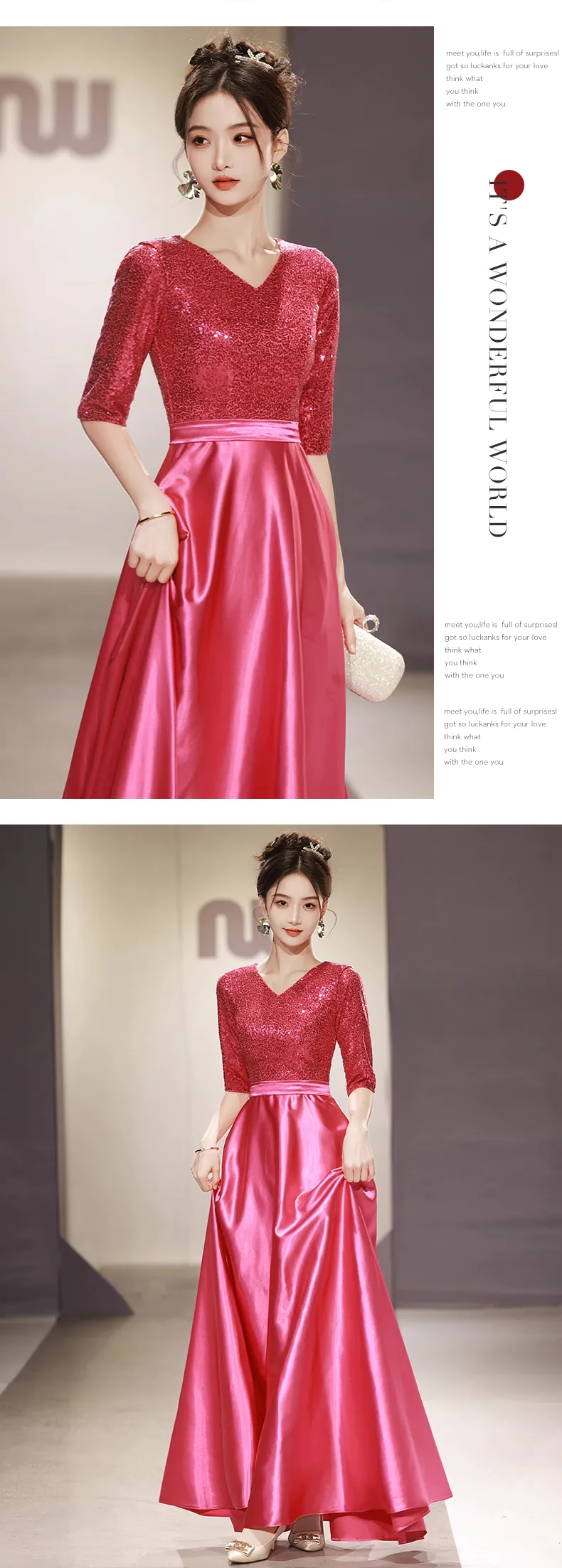 Simple-A-Line-Junior-Wedding-Guest-Satin-Bridesmaid-Maxi-Dress17