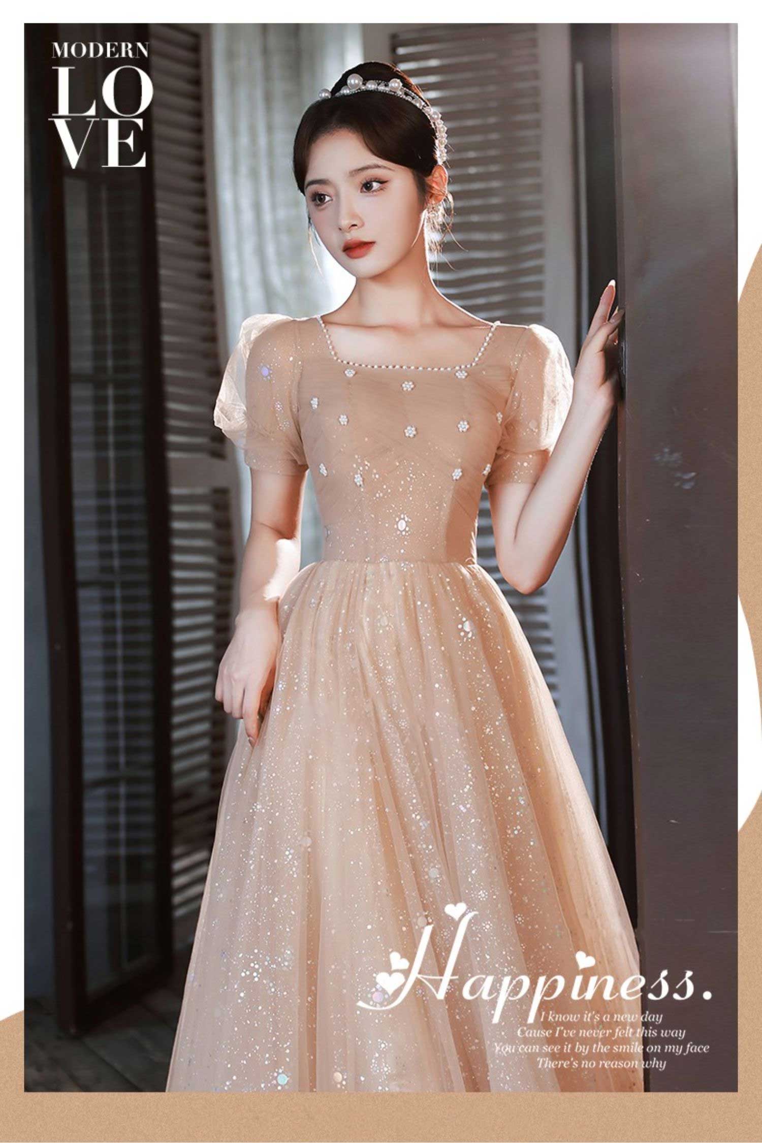 Simple-French-Style-Square-Neck-Homecoming-Graduation-Evening-Dress07