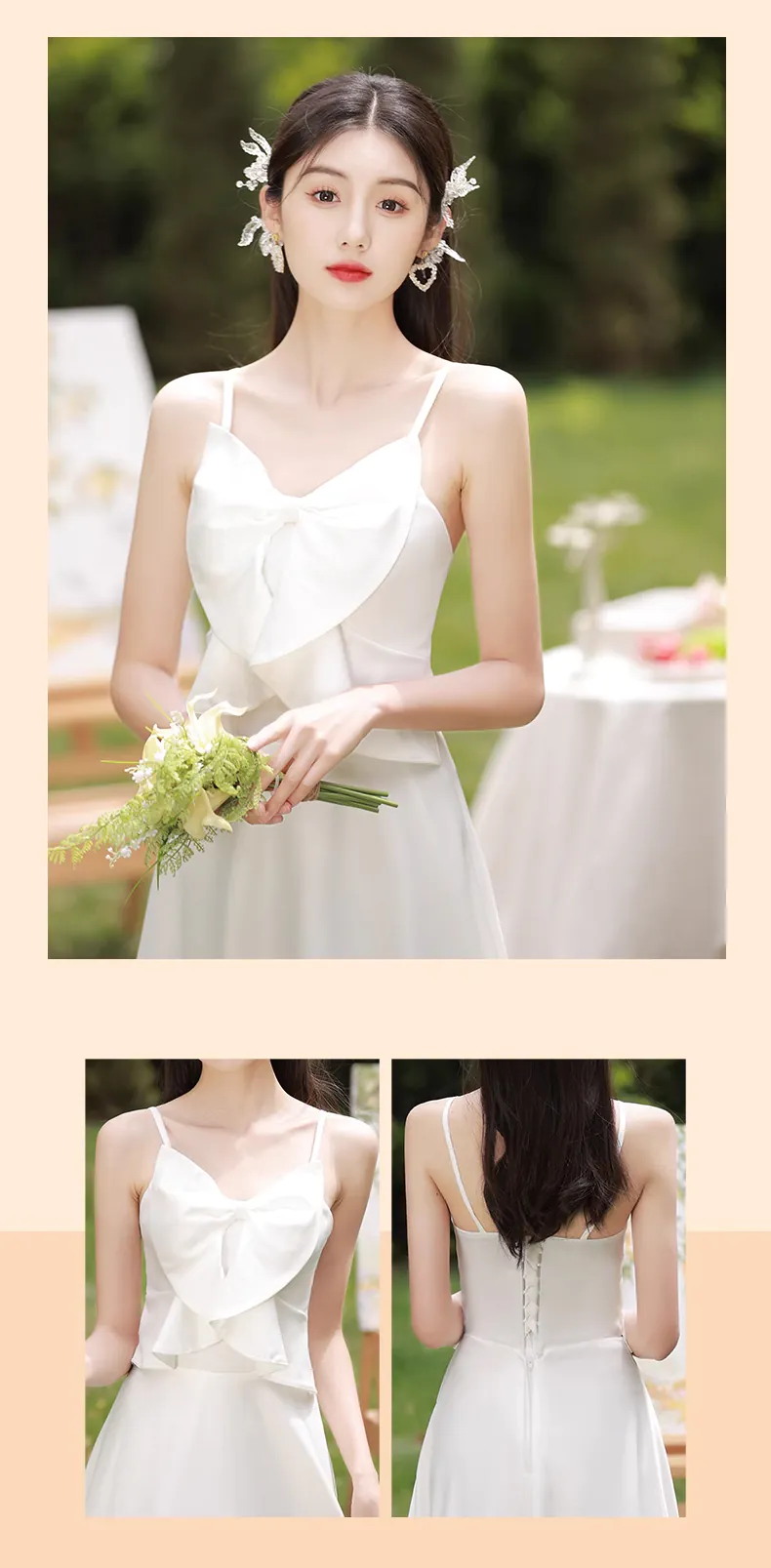 Simple-White-Bridesmaid-Long-Dress-Homecoming-Graduation-Attire26