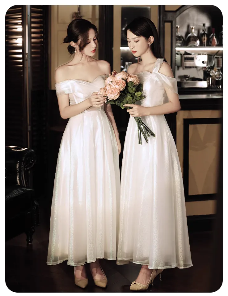 Sweet-A-Line-White-Tulle-Wedding-Guest-Party-Bridesmaid-Formal-Dress28