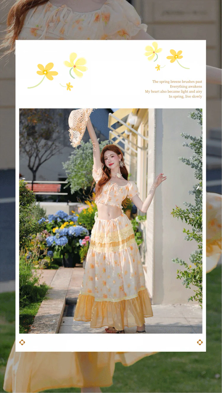 Sweet-Cottagecore-Floral-Crop-Top-with-Tiered-Skirt-Casual-2-Piece-Set07