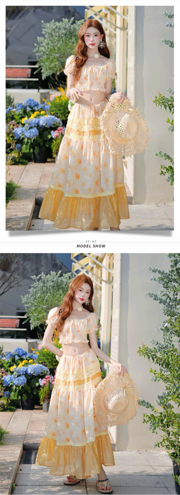 Sweet-Cottagecore-Floral-Crop-Top-with-Tiered-Skirt-Casual-2-Piece-Set08