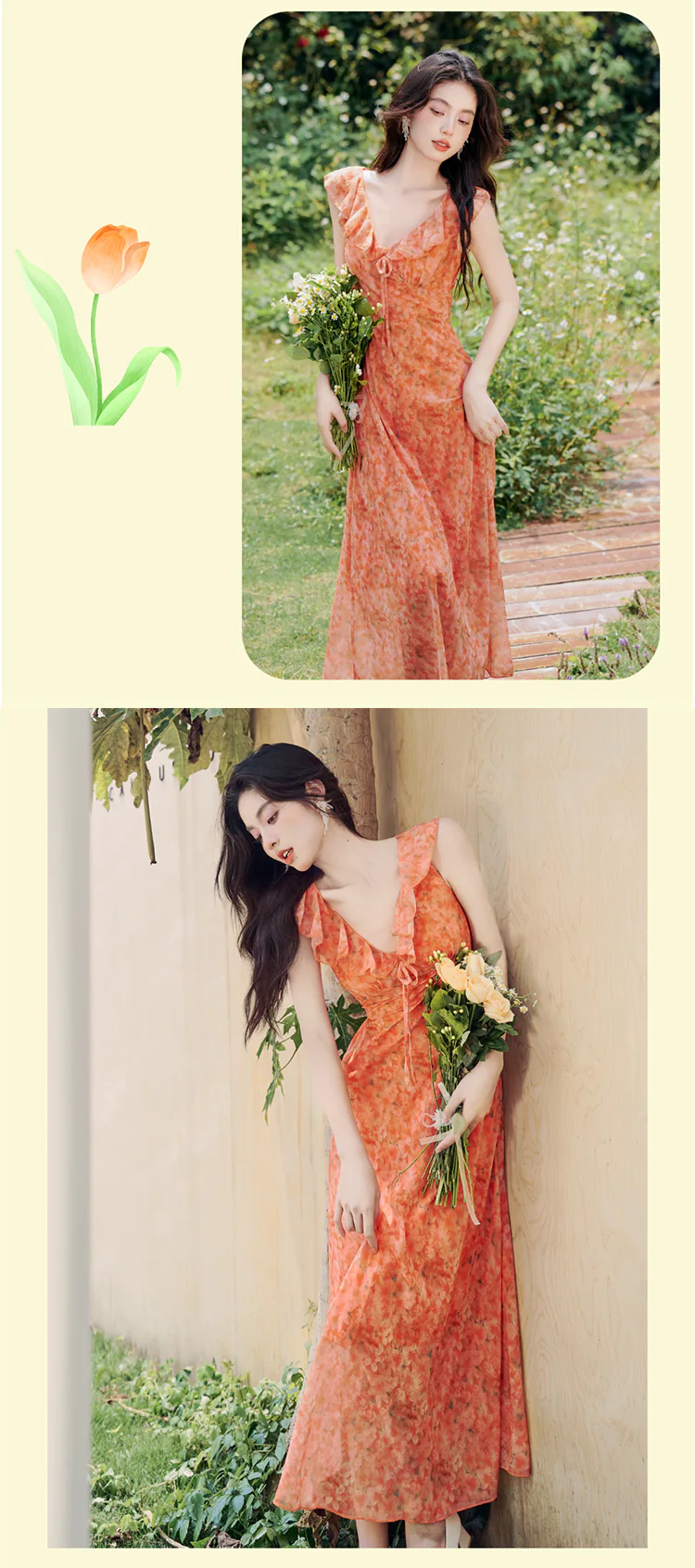 Sweet-Ladies-Deep-V-neck-Chiffon-Sleeveless-Summer-Casual-Dress11