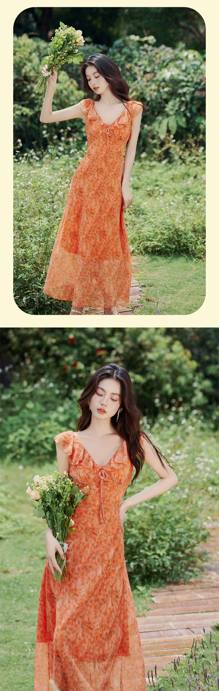 Sweet-Ladies-Deep-V-neck-Chiffon-Sleeveless-Summer-Casual-Dress14
