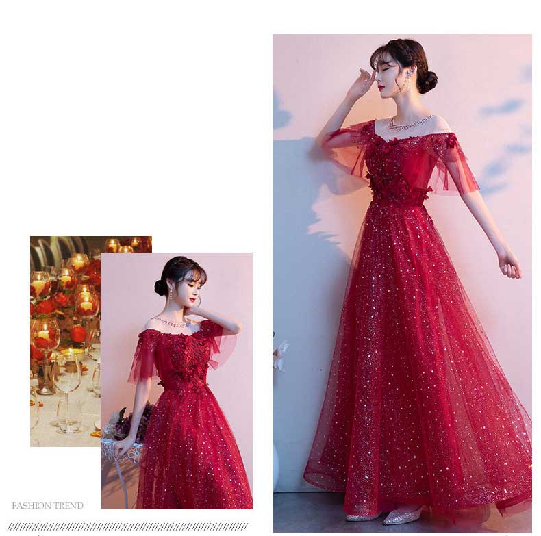 Sweet-Off-Shoulder-Chiffon-Wine-Red-Cocktail-Prom-Long-Dress08