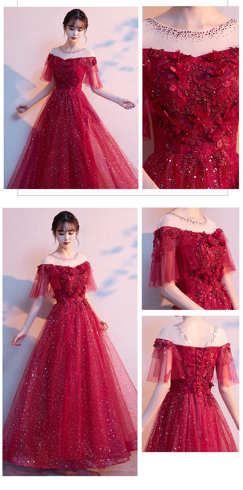 Sweet-Off-Shoulder-Chiffon-Wine-Red-Cocktail-Prom-Long-Dress09