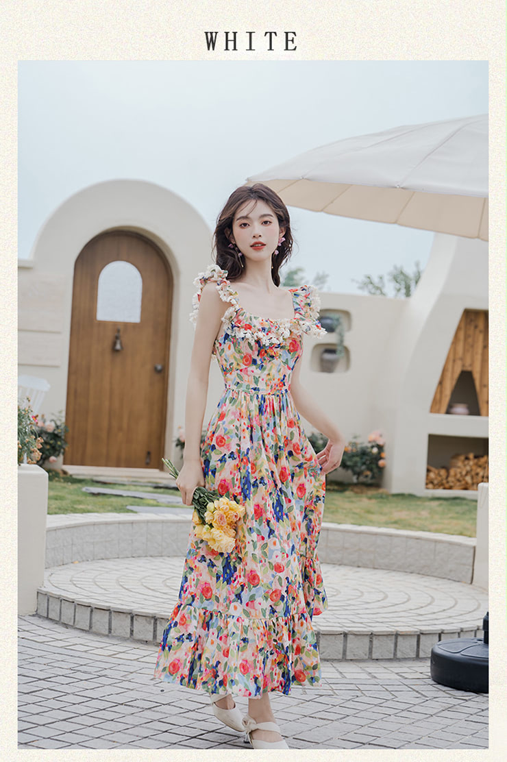 Vintage-Off-Shoulder-Chiffon-Floral-Summer-Casual-Long-Dress12