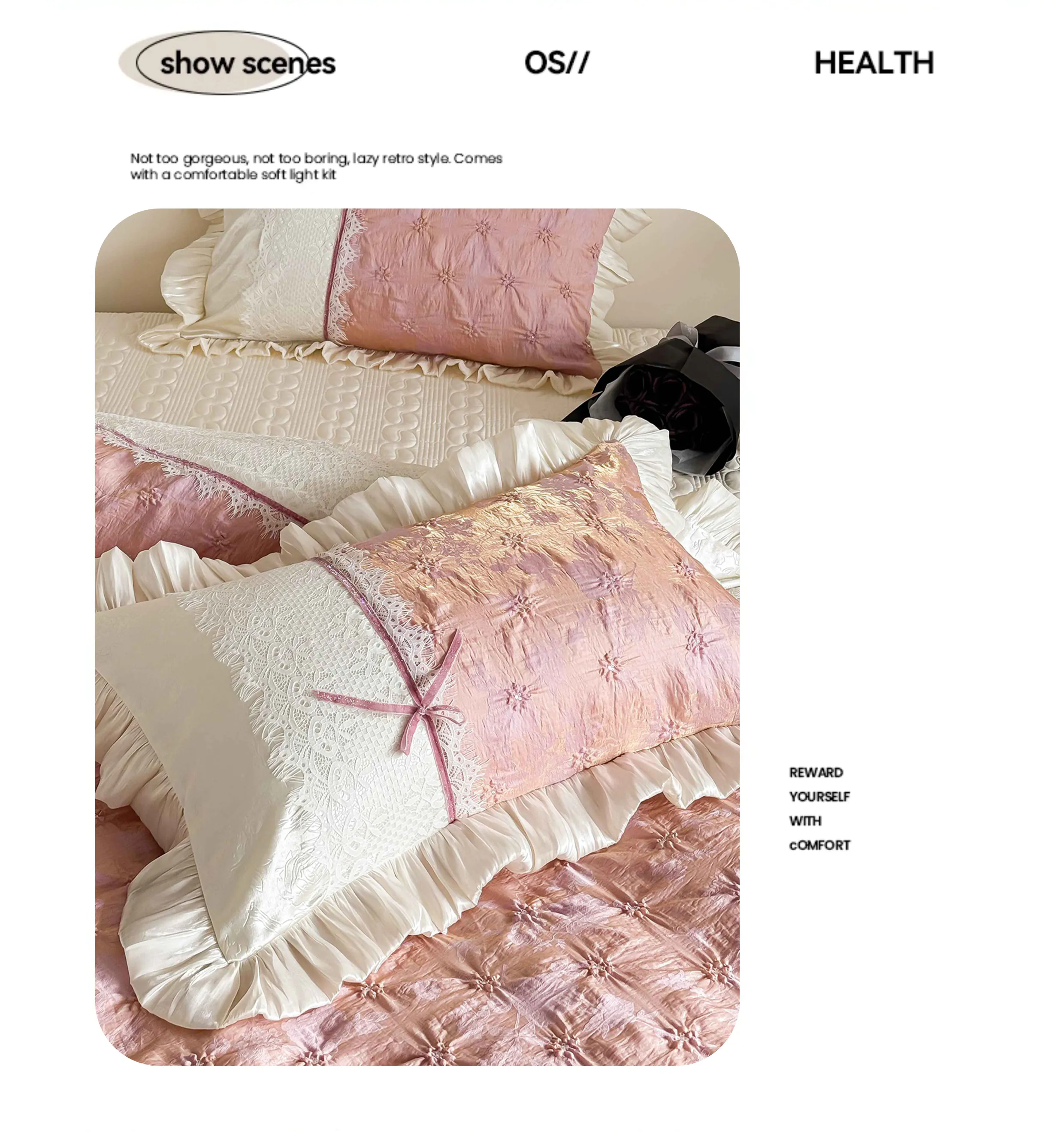 Coquette-Vintage-Green-Jacquard-Floral-Lace-Ruffle-Edge-Bedding-Set21